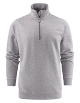 Printer Mens Rounders RXS 1/2 Zip — Grey Melange