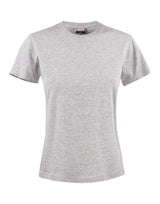 Printer Essentials Ladies Heavier Pro T — Grey Melange