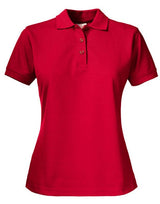 Printer Ladies Surf Pro Polo — Red