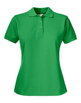 Printer Ladies Surf Pro Polo — Fresh Green