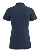 Printer Ladies Surf Stretch Polo — Navy