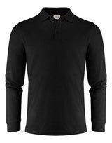 Printer Mens Surf Pro LS Polo — Black