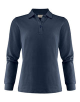 Printer Ladies Surf Pro LS Polo — Navy