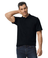 Softstyle™ adult double piqué polo — lifestyle