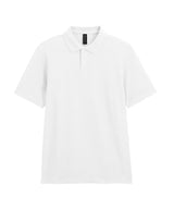 Softstyle™ adult double piqué polo — White