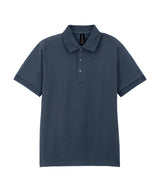 DryBlend® Jersey knit polo — Dark Heather