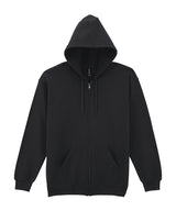 Heavy Blend™  full-zip hooded sweatshirt — Black*†
