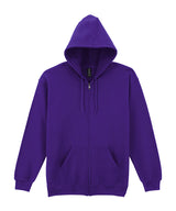 Heavy Blend™  full-zip hooded sweatshirt — Purple*