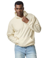Softstyle™ midweight fleece adult hoodie — lifestyle