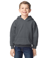 Heavy Blend™ youth hooded sweatshirt — lifestyle