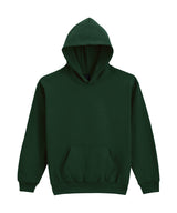 Softstyle™ midweight fleece youth hoodie — Forest Green