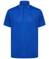 Recycled polyester polo shirt — Royal
