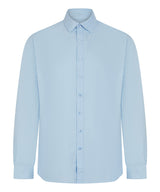 Long sleeve ‘cotton-feel’ Coolplus® shirt — Light Blue