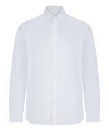 Long sleeve ‘cotton-feel’ Coolplus® shirt — White