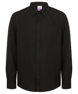 Wicking antibacterial long sleeve shirt — Black