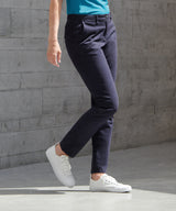 Women's stretch chinos — lifestyle