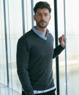 12 gauge v-neck jumper — lifestyle