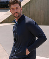 ¼ zip top with wicking finish — lifestyle
