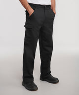 Polycotton twill workwear trousers — lifestyle