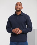 Heavy-duty collar sweatshirt — lifestyle