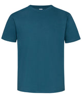 Classic heavyweight ringspun t-shirt — Petrol Blue