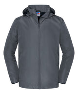 Essential weather shell jacket — Iron Grey