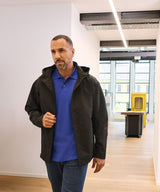Essential weather shell jacket — lifestyle