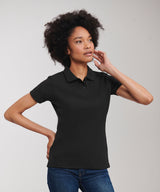 Women's classic polycotton polo — lifestyle