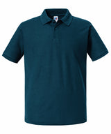 Authentic eco polo — Petrol Blue