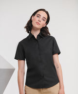 Women's short sleeve Oxford shirt — lifestyle
