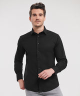 Long sleeve easycare fitted shirt — lifestyle