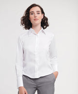 Women's long sleeve ultimate non-iron shirt — lifestyle