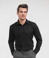 Long sleeve tailored ultimate non-iron shirt — lifestyle