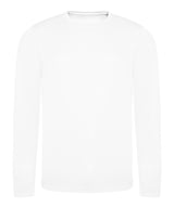 Long sleeve cool T — Arctic White