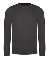 Long sleeve cool T — Charcoal