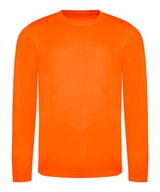 Long sleeve cool T — Electric Orange