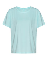 Women’s open back T — Mint