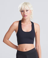 Women's cool sports crop top — lifestyle