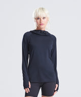 Women's cool cowl neck top — lifestyle