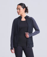 Women's cool contrast zoodie — lifestyle