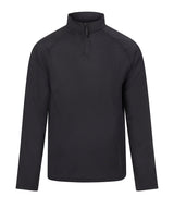 Lightweight active 1/4-zip — Jet Black