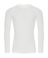 Active recycled baselayer — Arctic White