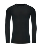 Active recycled baselayer — Jet Black