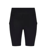Women’s recycled tech shorts — Jet Black