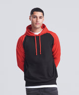 Baseball hoodie — lifestyle