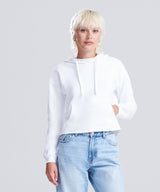 Women's cropped hoodie — lifestyle
