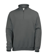 Sophomore ¼ zip sweatshirt — Charcoal