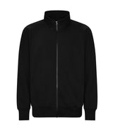 Campus full-zip sweatshirt — Deep Black