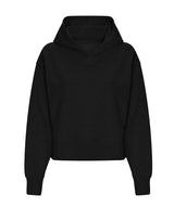 Women’s relaxed hoodie — Deep Black