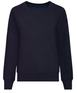 Women's AWDis sweat — New French Navy